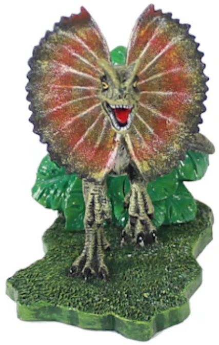 Penn Plax Jurassic Park Dilophosaurus Aquarium Ornament