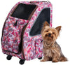 Petique 5-in-1 Pet Carrier for Dogs Cats and Small Animals Pink Camo