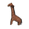 Tuffy Zoo Durable Giraffe Plush Dog Toy Brown 6 in Regular