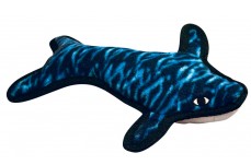 Tuffy Sea Creature Dog Toy Whale 12 in