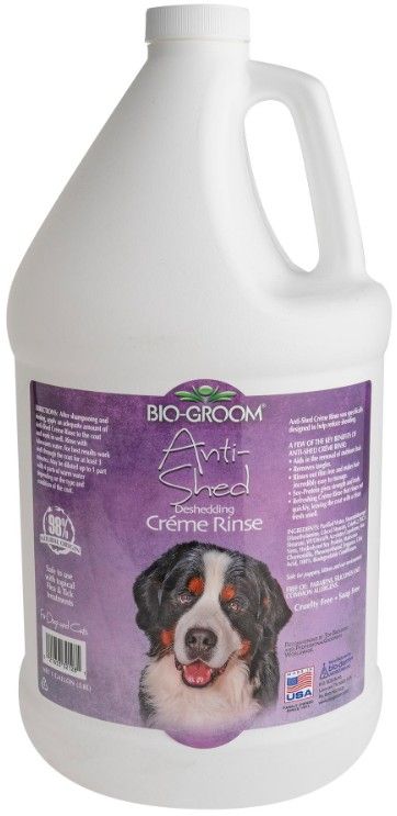 Bio Groom Anti-Shed Deshedding Creme Rinse Dog Conditioner