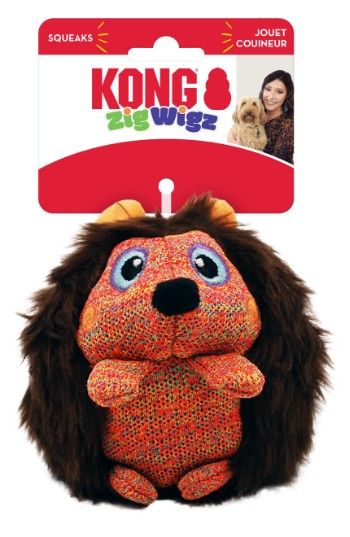 KONG Zigwigz Hedgehog Dog Toy