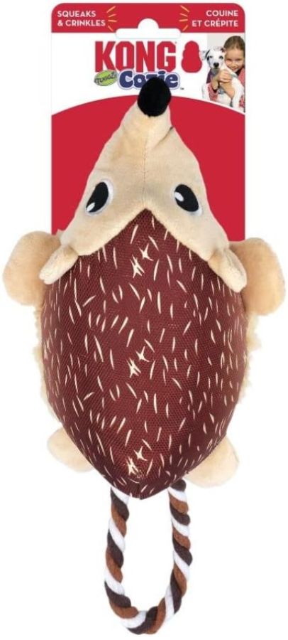 KONG Cozie Tuggz Hedgehog Dog Toy