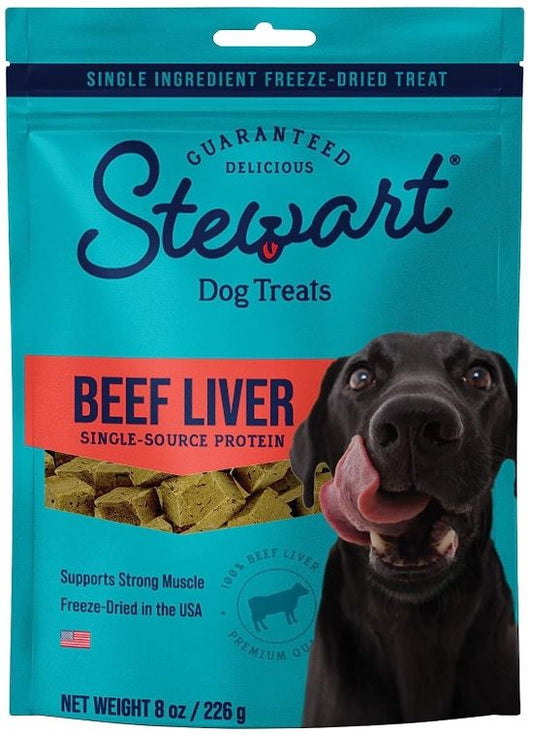 Stewart Beef Liver Freeze Dried Dog Training Treats