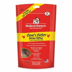 Stella and Chewys Freeze Dried Dog Food Chicken Dinner Patties 14 Oz