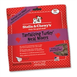 Stella and Chewys Freeze Dried Dog Food Mixers Turkey 8Oz