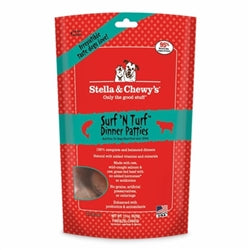 Stella and Chewys Dog Freeze-Dried Surf and Turf Patties 14Oz