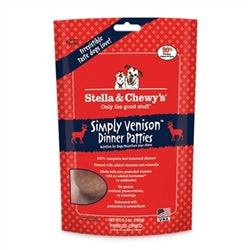 Stella and Chewys Dog Freeze-Dried Venison Blend Patties 14Oz