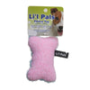 Li'l Pals Fleece Bone Toy for Dogs and Puppies