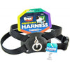 Coastal Pet Size Right Nylon Adjustable Harness Black