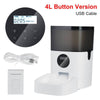 4L/6L/9L Automatic Pet Feeder APP Control Timing Feeding Voice Record Pet Food Dispenser [Video/Wifi/Button Version]