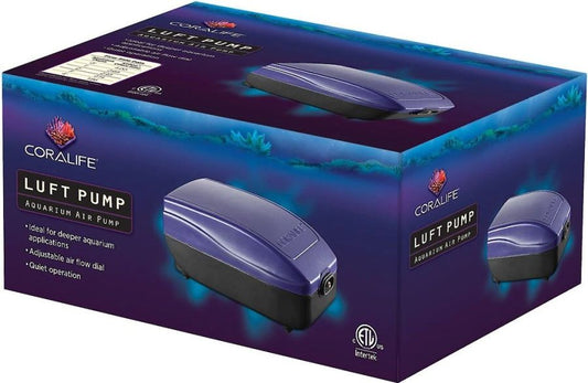 Coralife Luft Pump High-Pressure Aquarium Air Pump