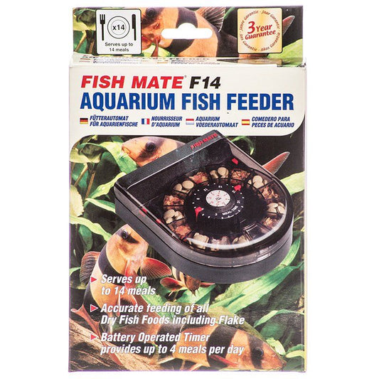 Fish Mate F14 Aquarium Fish Feeder