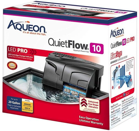 Aqueon QuietFlow LED Pro Power Filter