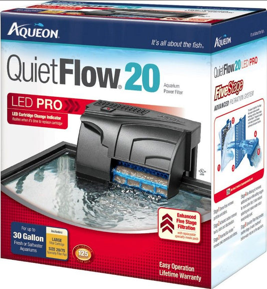 Aqueon QuietFlow LED Pro Power Filter