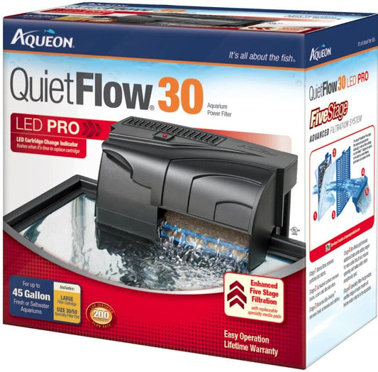 Aqueon QuietFlow LED Pro Power Filter