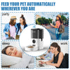 4/6L Automatic Pet Feeder for Cats Wifi Smart Swirl Slow Dog Feeder with Voice Recorder Large Capacity Timing Cat Food Dispenser