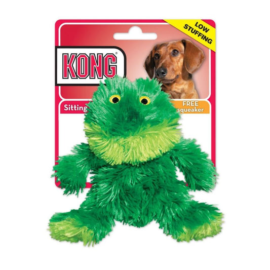 Kong Plush Frog Dog Toy