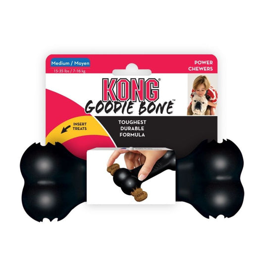 Kong XTreme Goodie Bone - Black