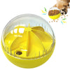 Adjustable Leaky Feeding Puzzle Sound Ball Lemon Dog Toy - Super-Petmart