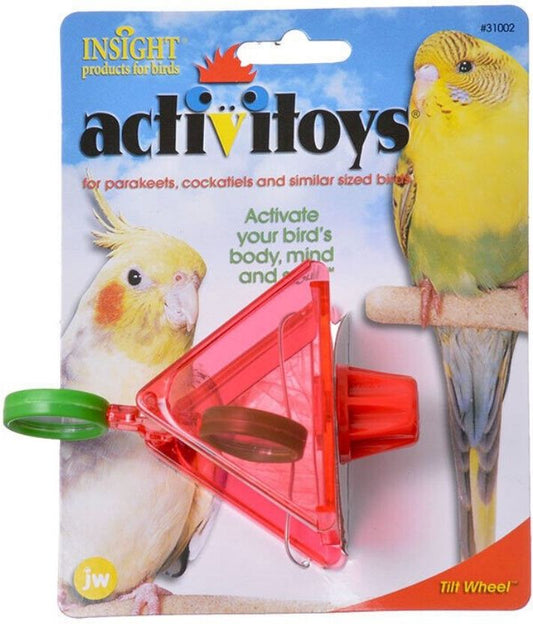 JW Insight Tilt Wheel Bird Toy