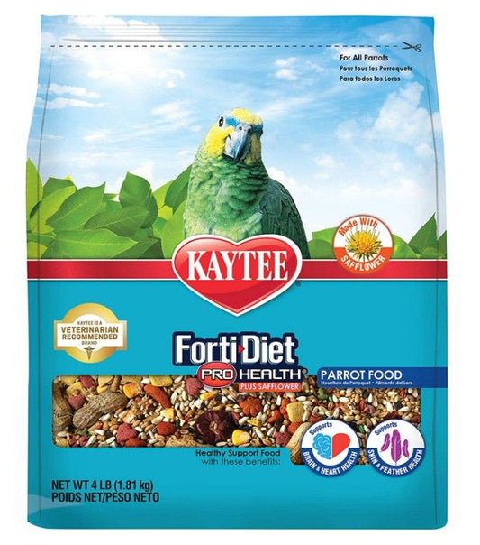 Kaytee Forti-Diet Pro Health Parrot Food with Safflower