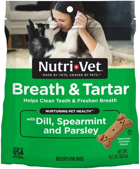 Nutri-Vet Breath & Tartar Biscuits