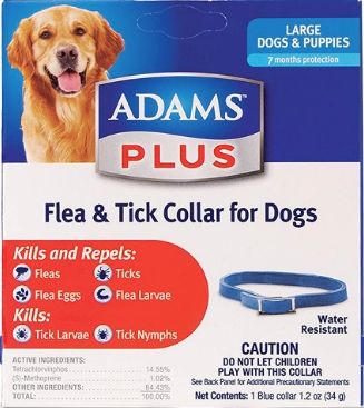 Adams Plus Flea & Tick Collar for Dogs