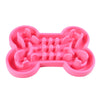 New Pet Supplies Bone Puzzle Stop Eating Dog Bowl - Super-Petmart