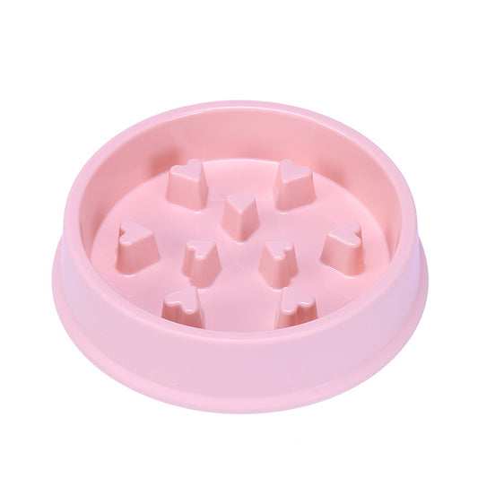 Dog Puzzle Anti Choking Love Slow Food Bowl Healthy Food Reduction - Super-Petmart