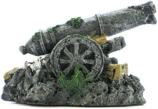 Penn Plax Mini Cannon Aquarium Decor