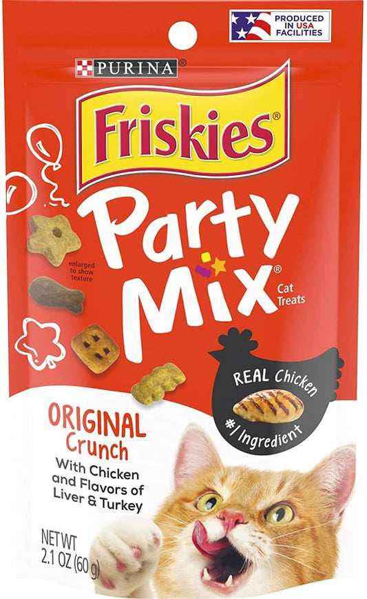 Friskies Party Mix Original Crunchy Cat Treats