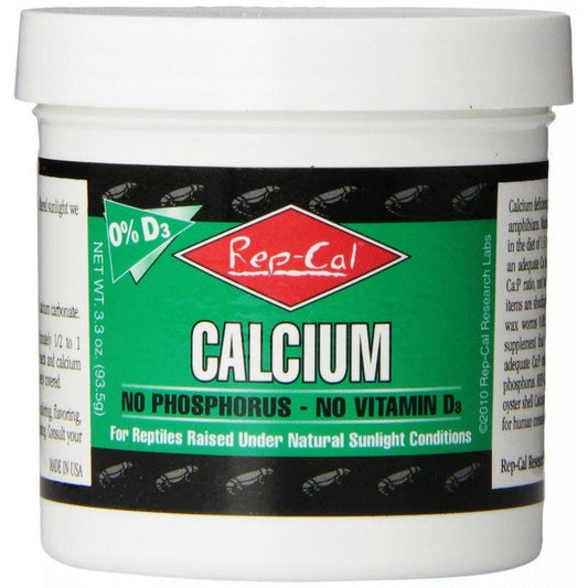 Rep Cal Phosphorus Free Calcium without Vitamin D3 - Ultrafine Powder