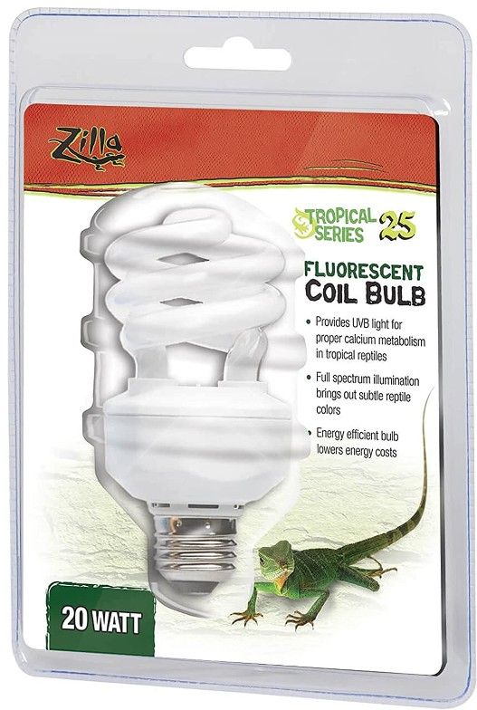 Zilla Tropical UV Coil Lamp