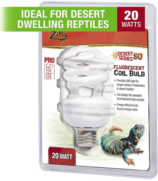 Zilla Desert UVB Coil Bulb