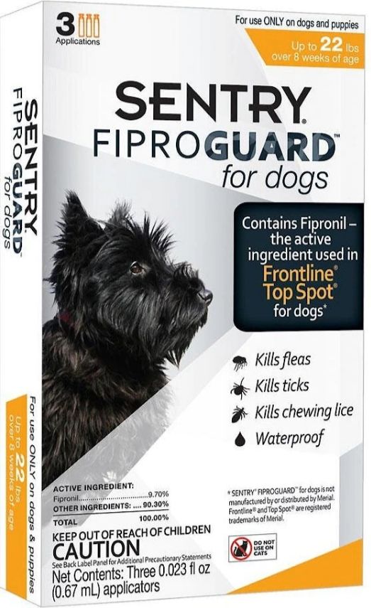 Sentry FiproGuard for Dogs