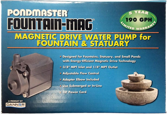 Pondmaster Pond-Mag Magnetic Drive Utility Pond Pump