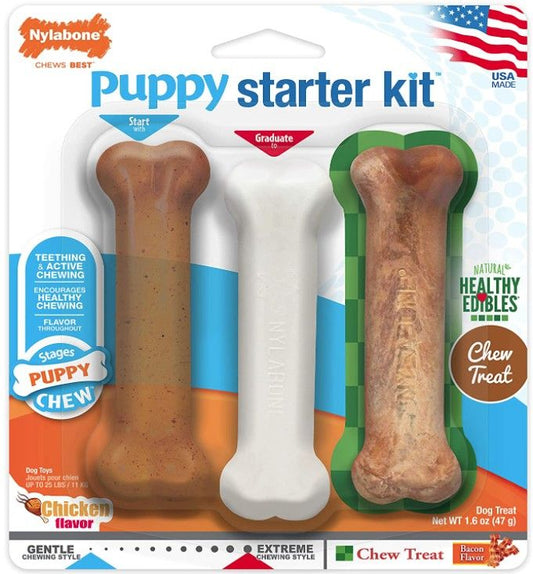 Nylabone Puppy Starter Kit