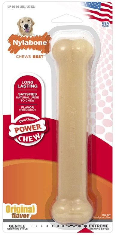 Nylabone Dura Chew Dog Bone - Original Flavor