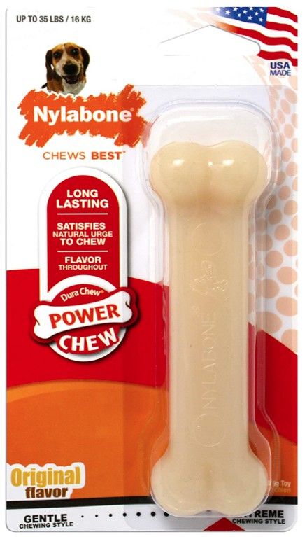 Nylabone Dura Chew Dog Bone - Original Flavor