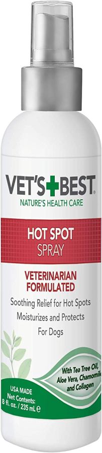 Vets Best Hot Spot Itch Relief Spray for Dogs