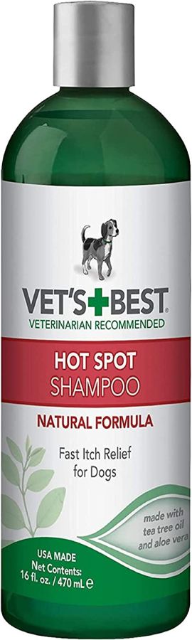 Vets Best Hot Spot Itch Relief Shampoo for Dogs