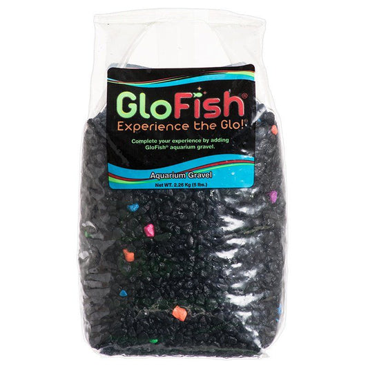 GloFish Aquarium Gravel - Black & Flourescent Mix