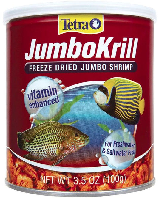 Tetra Jumbo Krill Freeze Dried Jumbo Shrimp