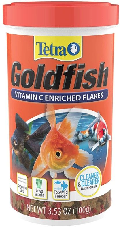 Tetra Goldfish Vitamin C Enriched Flakes