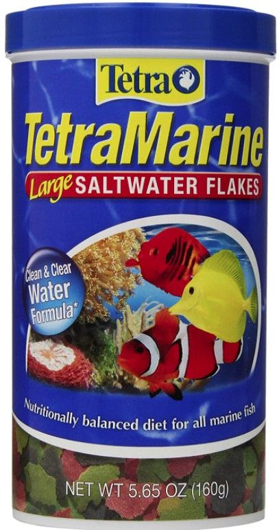 Tetra TetraMarine Saltwater Flakes Fish Food