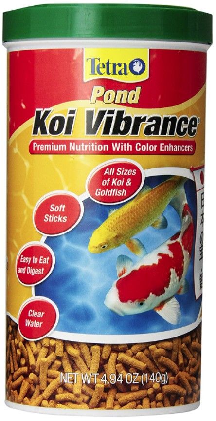 Tetra Pond Koi Vibrance Fish Food - Color Enhancing