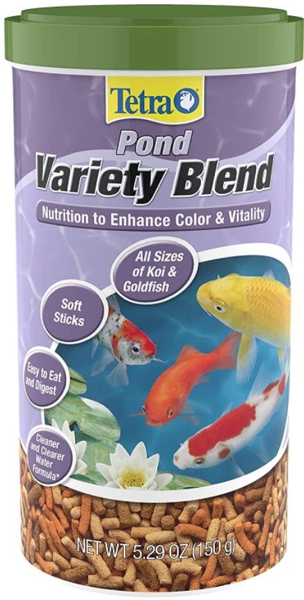 Tetra Pond Variety Blend Fish Food Sticks