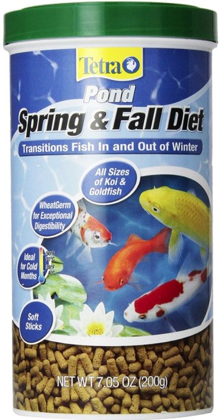 Tetra Pond Spring & Fall Diet Fish Food