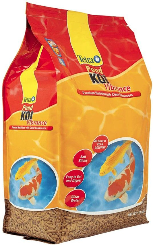 Tetra Pond Koi Vibrance Fish Food - Color Enhancing